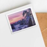 winter landscapes stamps 134